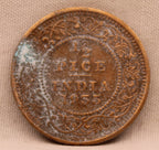 Half Pice 1935 George V Bronze coins