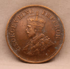 Half Pice 1935 George V Bronze coins