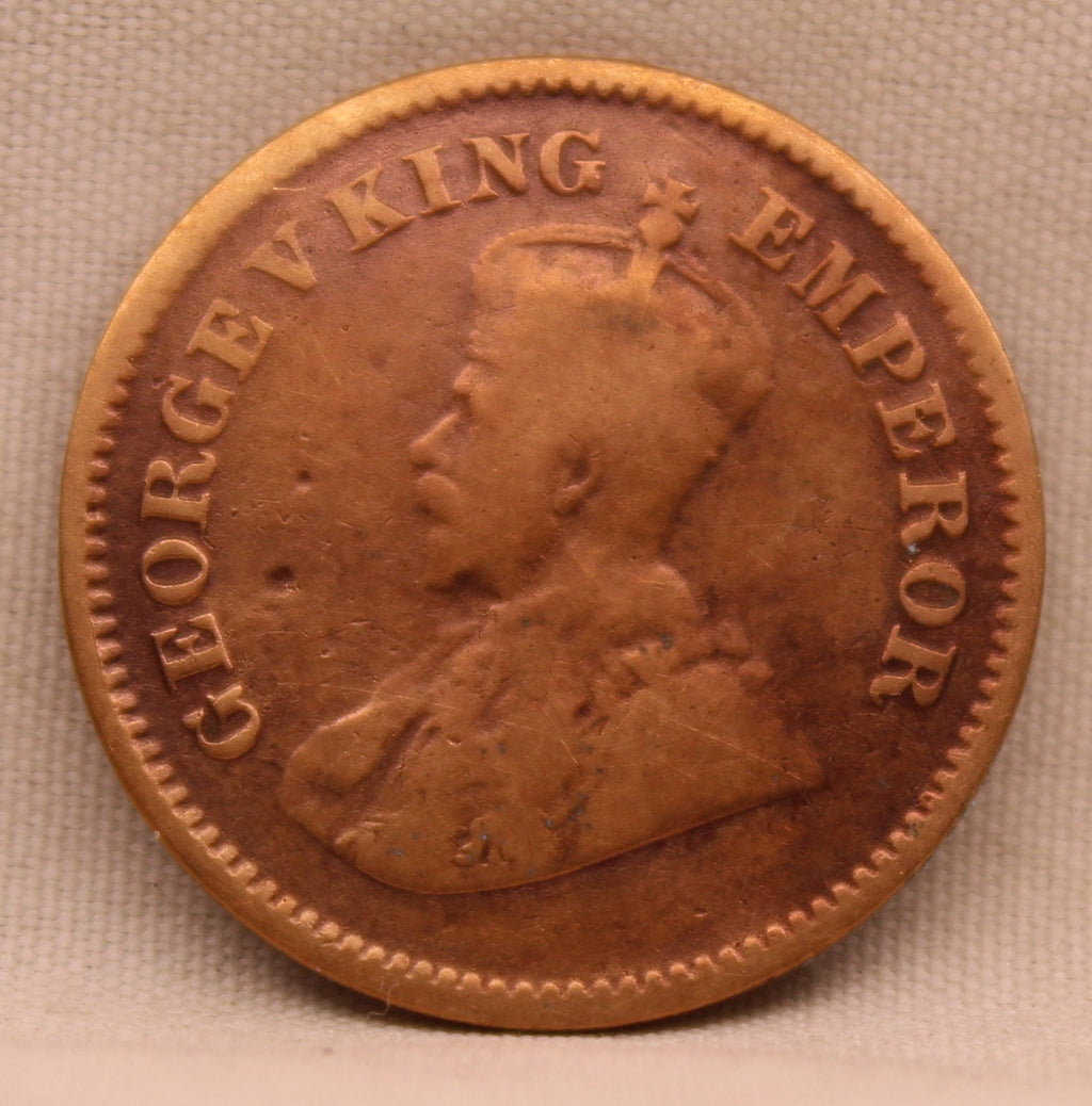 Half Pice 1915 George V Bronze coins