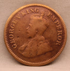 Half Pice 1915 George V Bronze coins