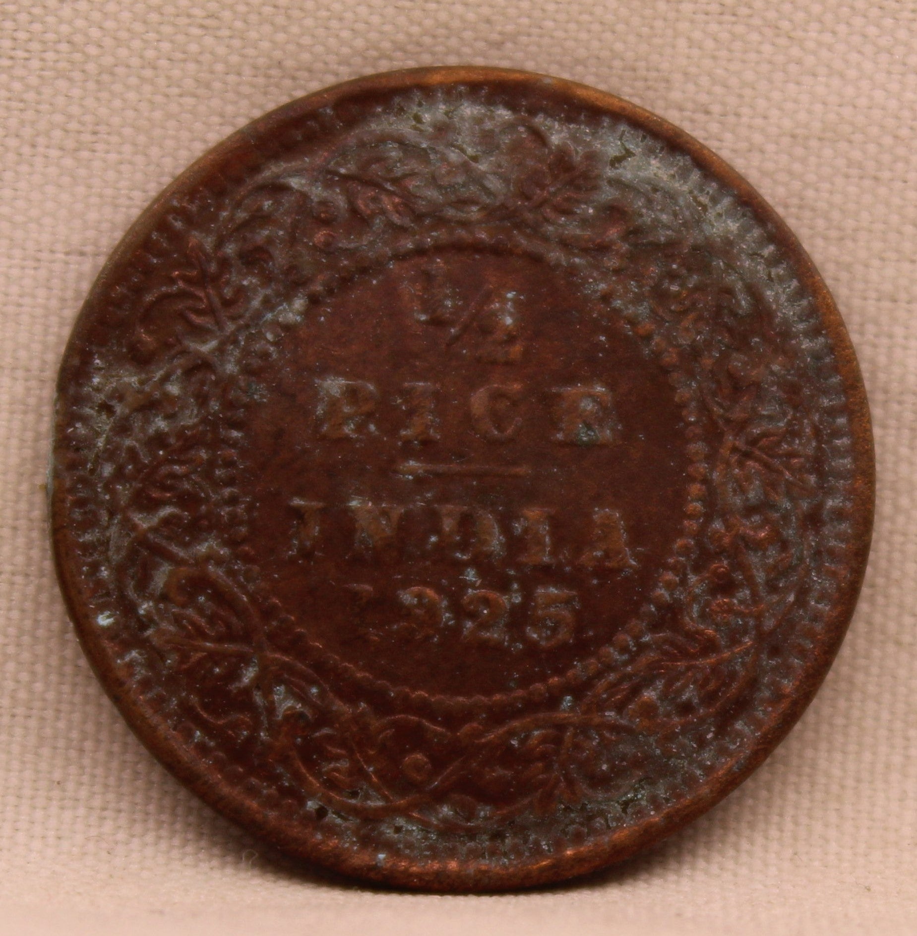 Half Pice 1925 George V Bronze coins