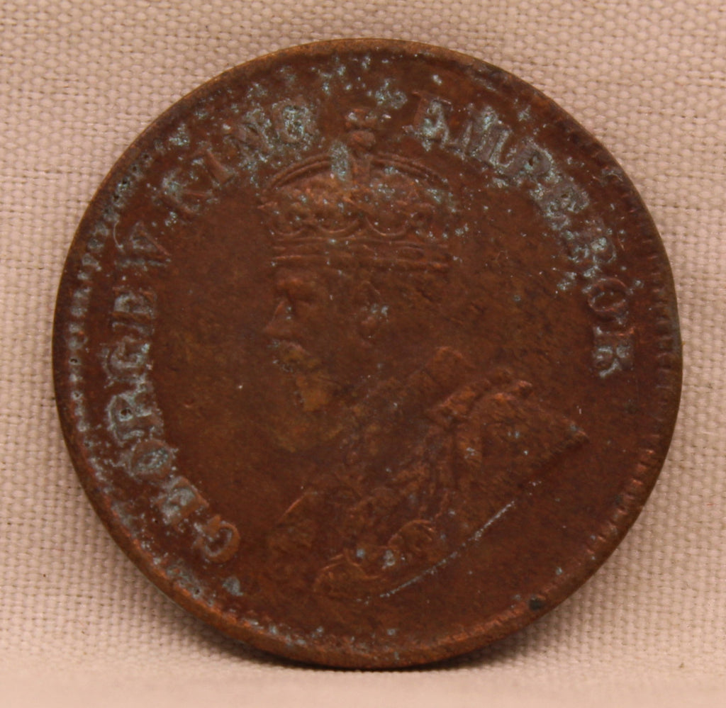 Half Pice 1925 George V Bronze coins