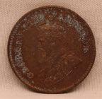 Half Pice 1925 George V Bronze coins