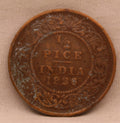 Half Pice 1926 George V Bronze coins