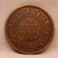 Half Pice 1929 George V Bronze coins