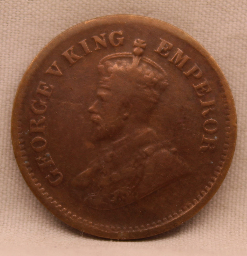 Half Pice 1929 George V Bronze coins