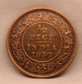Half Pice 1930 George V Bronze coins