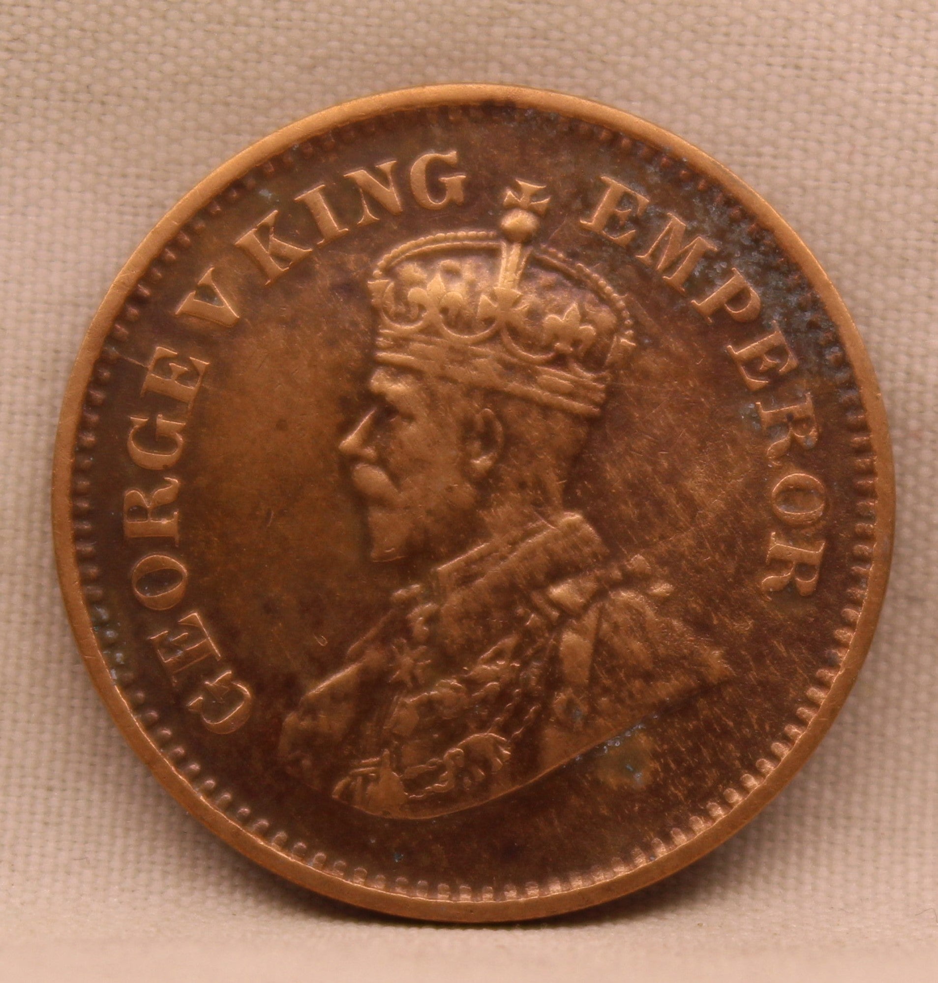 Half Pice 1930 George V Bronze coins