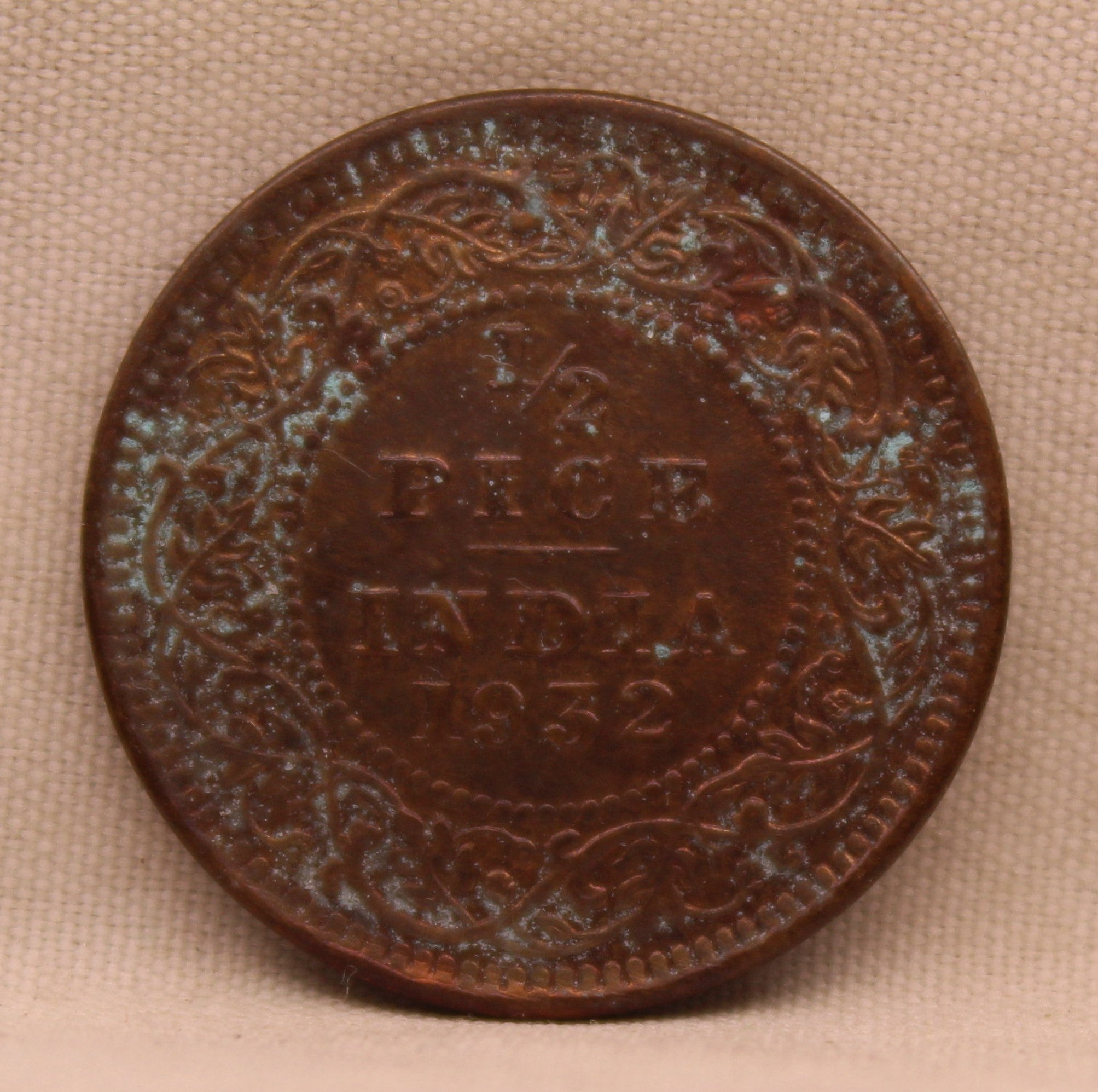 Half Pice 1932 George V Bronze coins