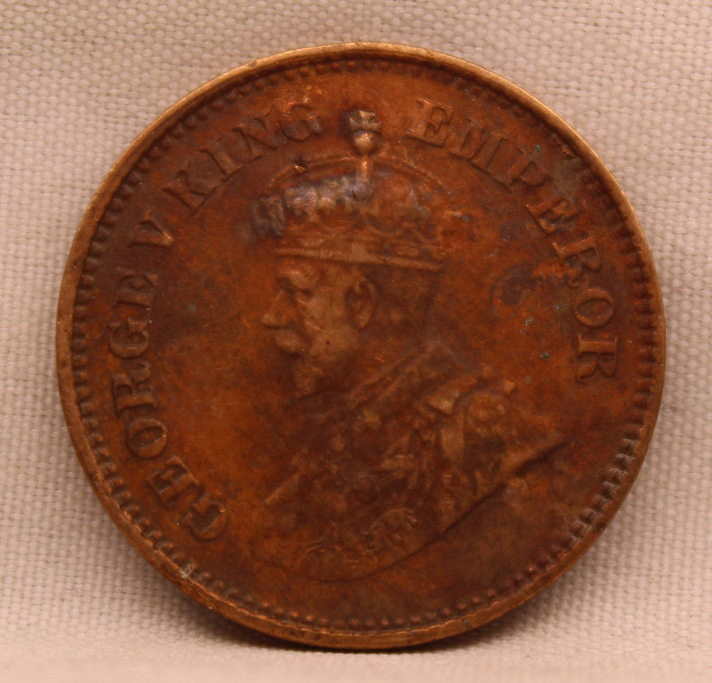 Half Pice 1933 George V Bronze coins