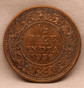 Half Pice 1936 George V Bronze coins