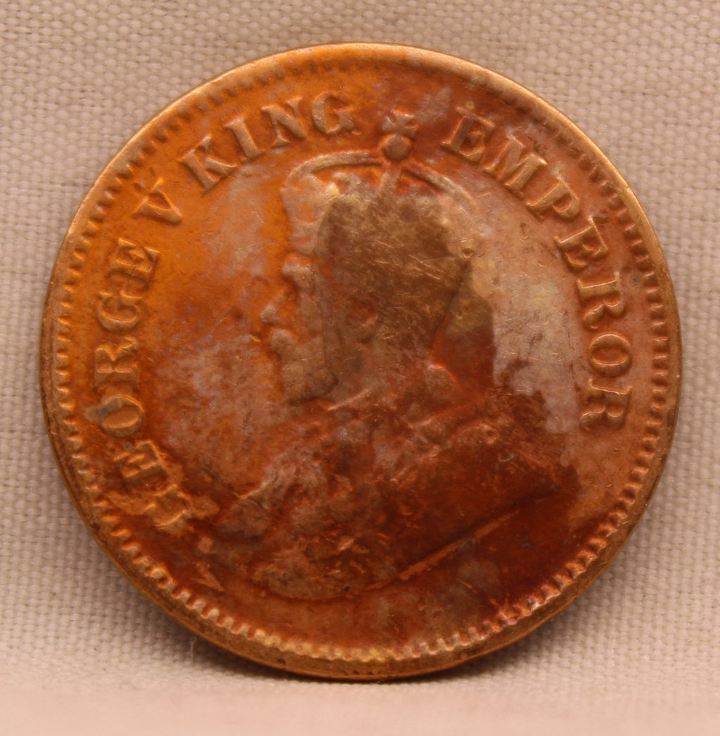 Half Pice 1925 George V Bronze coins