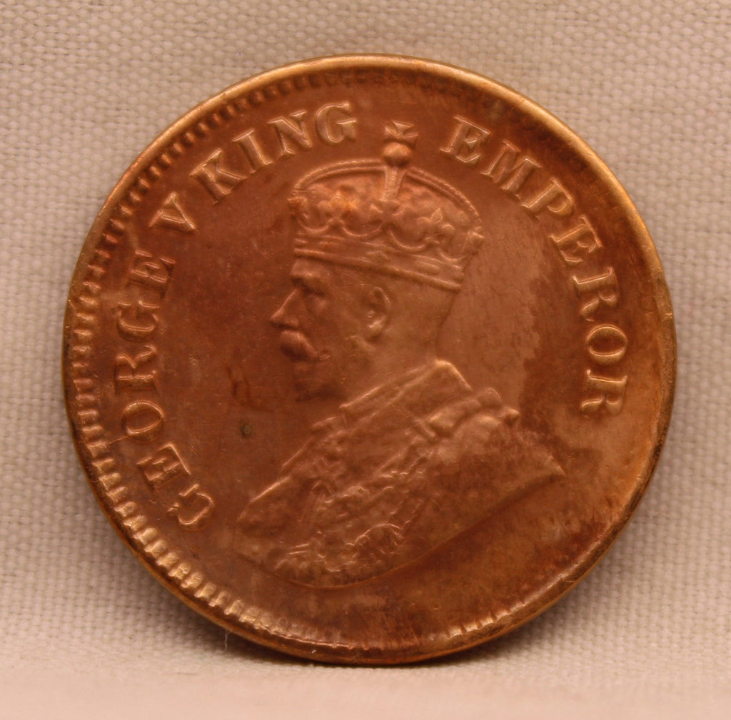 Half Pice 1928 George V Bronze coins