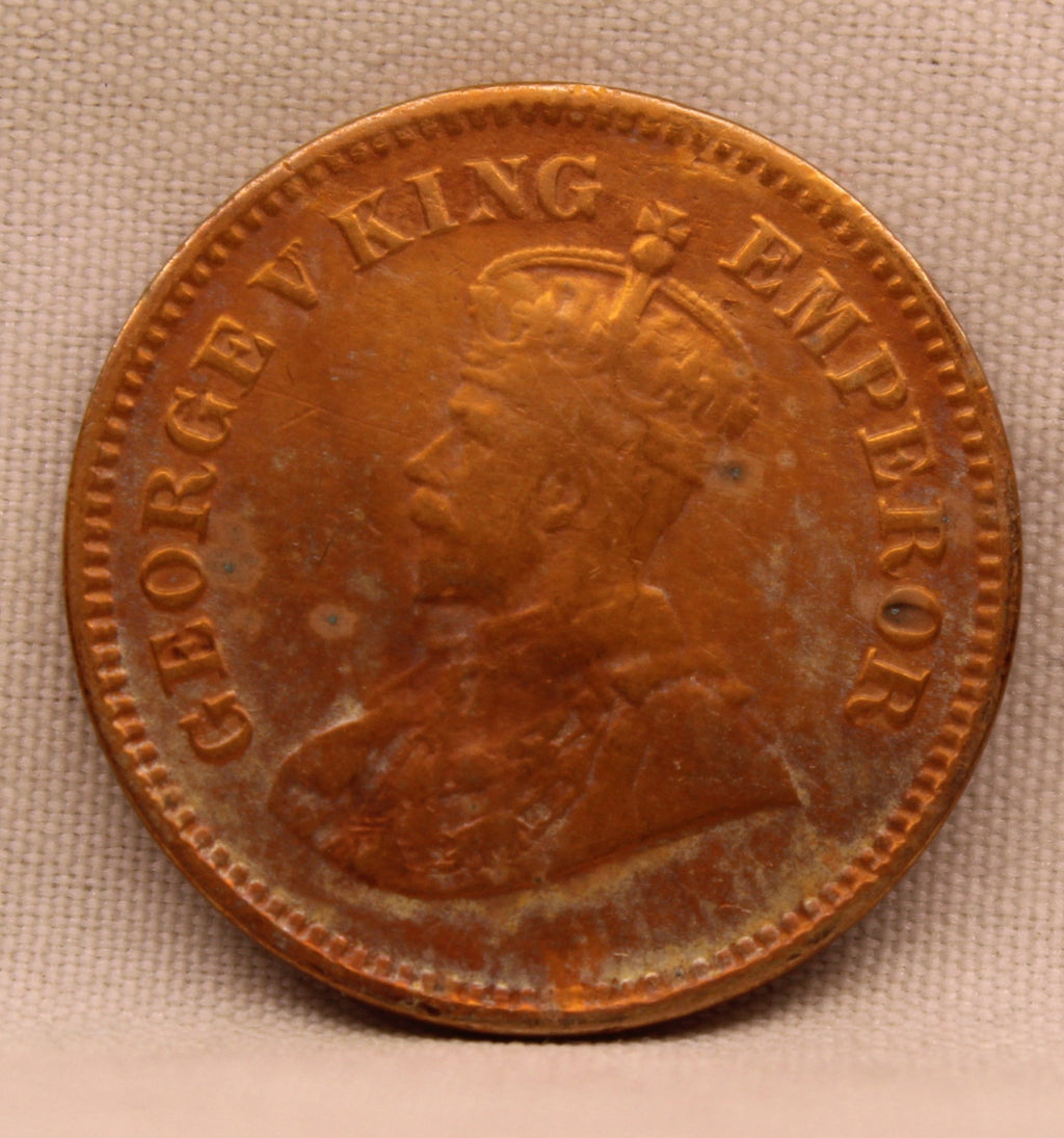 Half Pice 1929 George V Bronze coins