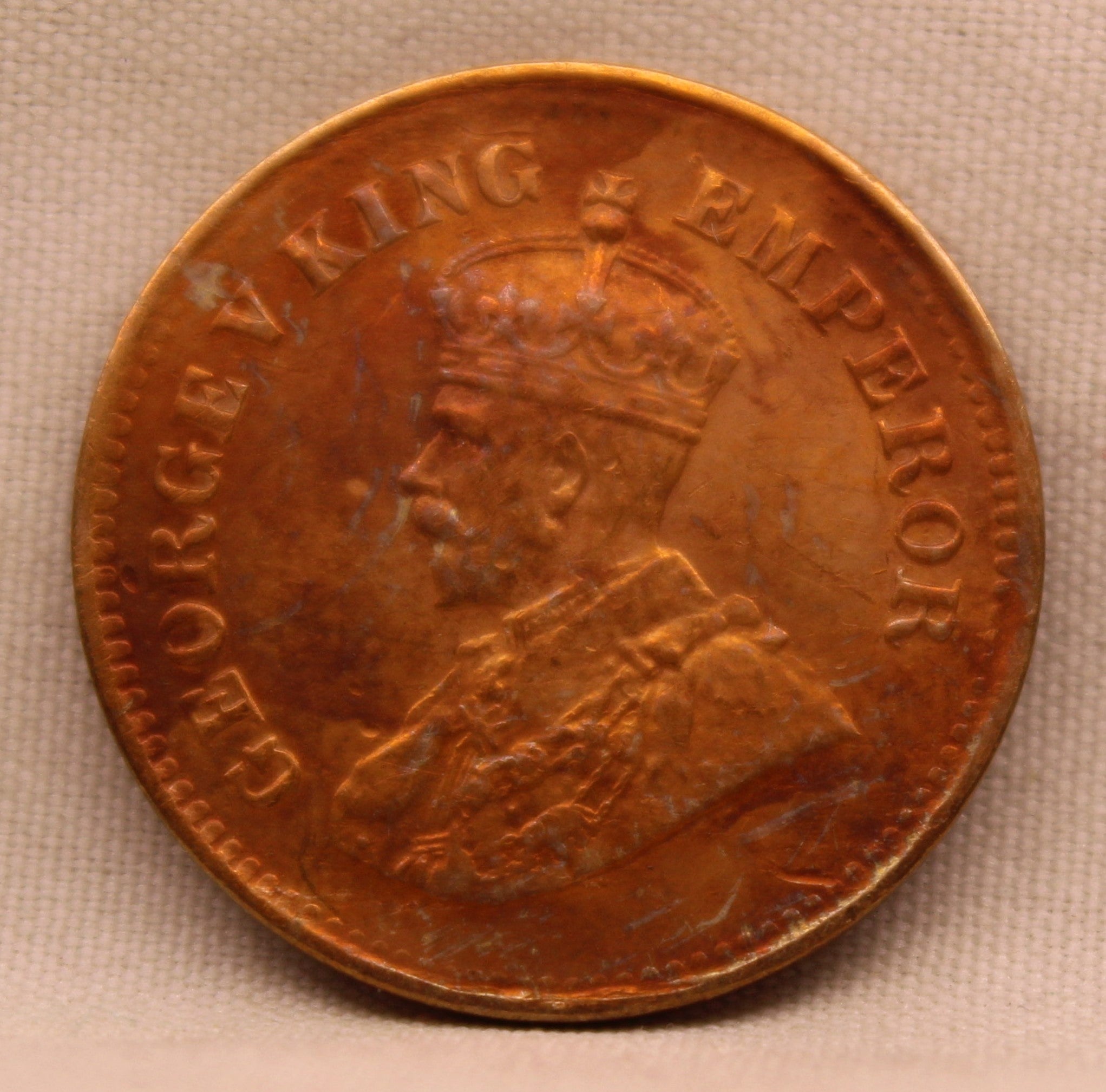 Half Pice 1931 George V Bronze coins
