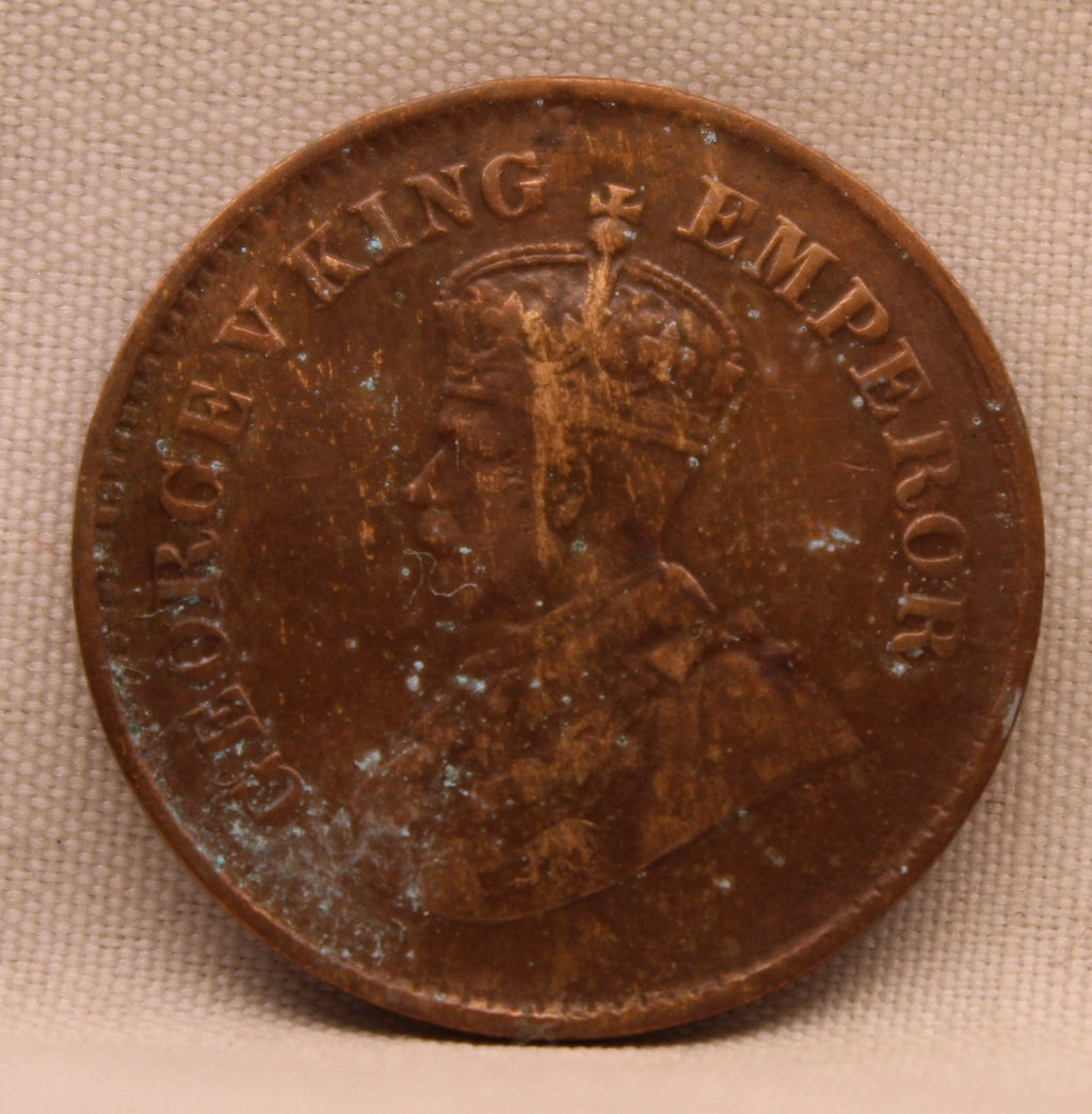 Half Pice 1934 George V Bronze coins