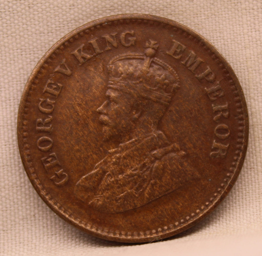 Half Pice 1934 George V Bronze coins