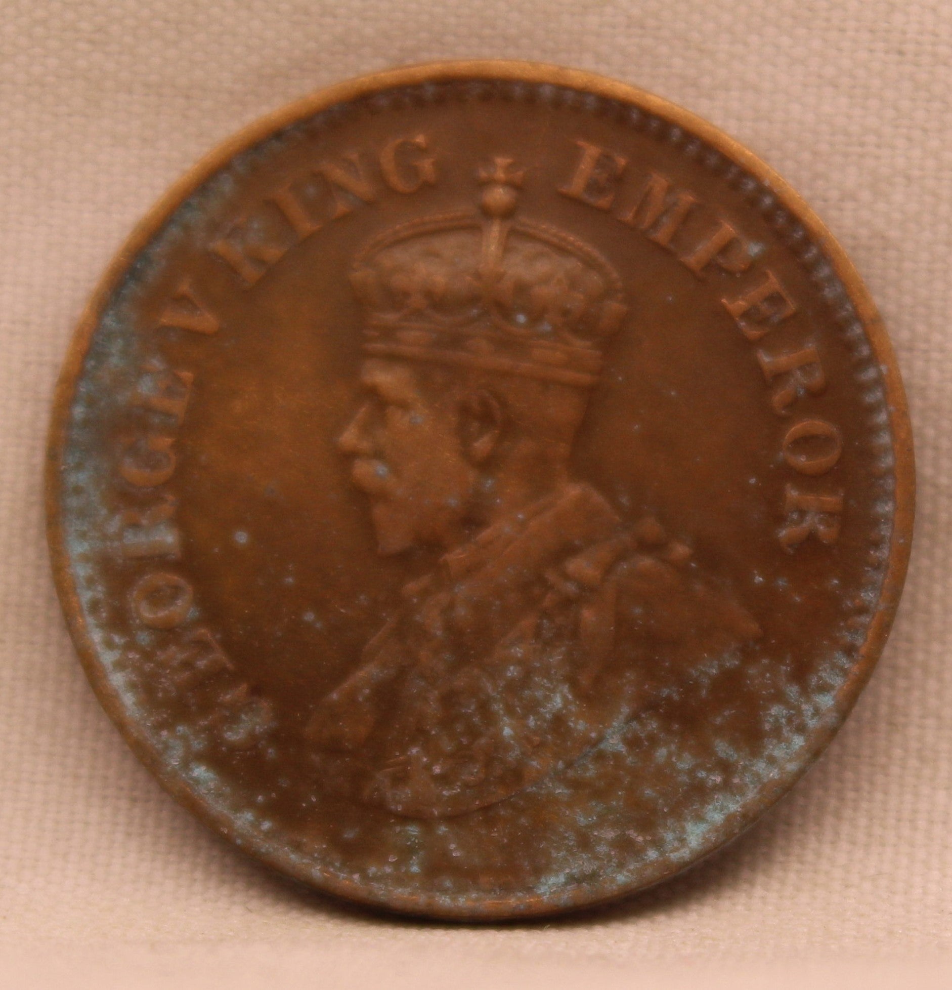 Half Pice 1935 George V Bronze coins