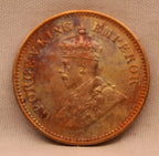 Half Pice 1935 George V Bronze coins