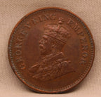 Half Pice 1936 George V Bronze coins