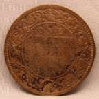 Quarter Anna 1916 George V Copper coins