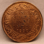Quarter  Anna 1930 George V Copper coins
