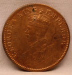 Quarter  Anna 1931 George V Copper coins
