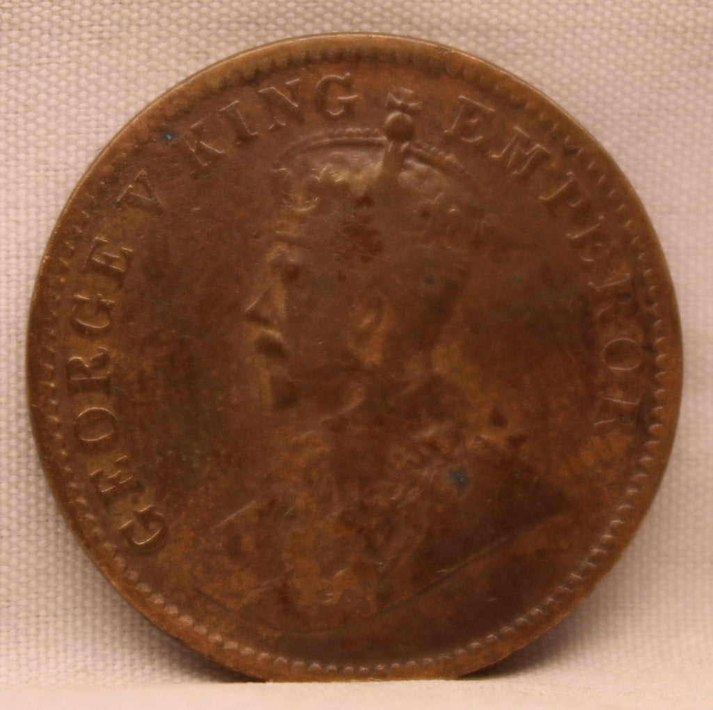 Quarter  Anna 1934 George V Copper coins