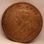 Quarter  Anna 1935 George V Copper coins