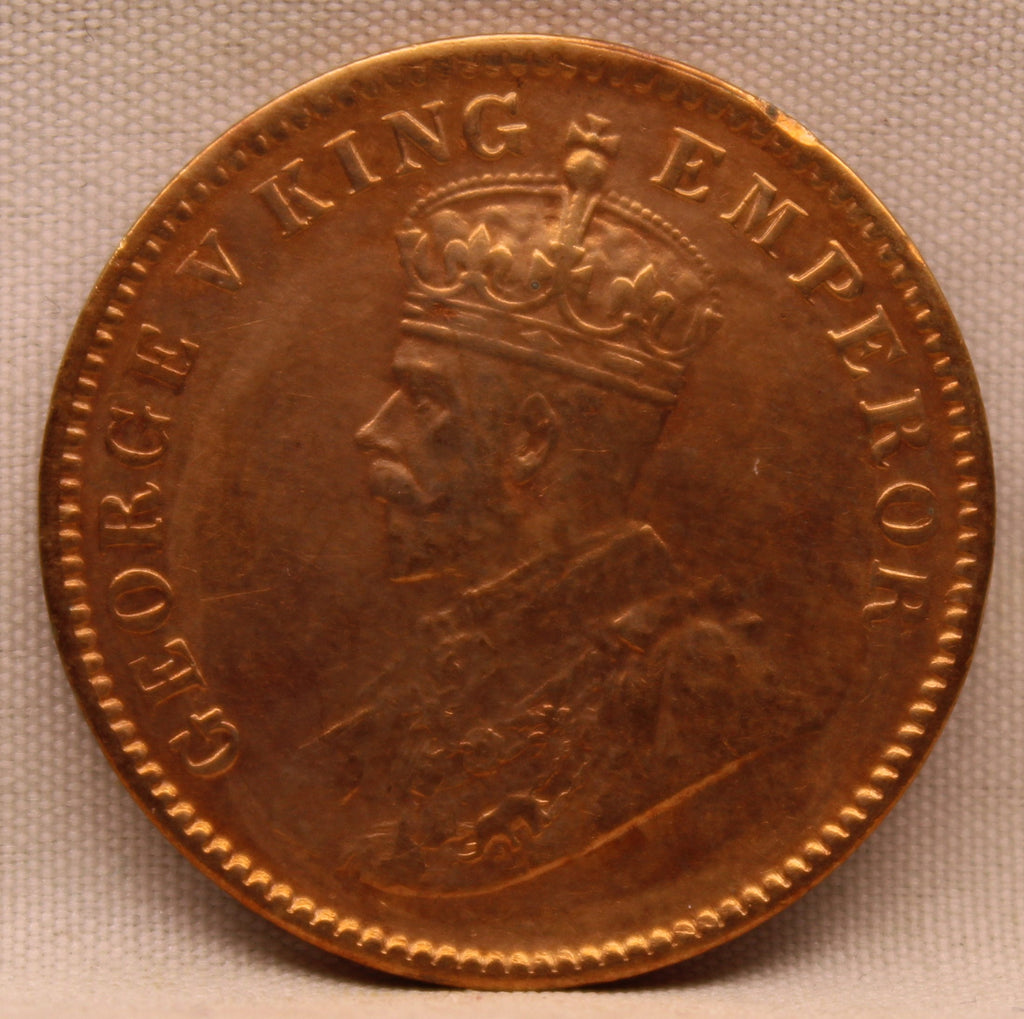 Quarter  Anna 1931 George V Copper coins