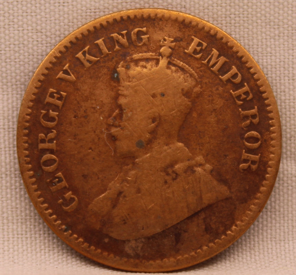 Half Pice 1912 George V Bronze coins