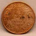 1\12 Anna 1912 George V Bronze coins