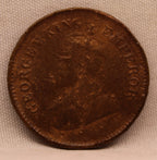 Half Pice 1912 George V Bronze coins