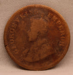 Half Pice 1913 George V coins