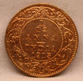 1\12 Anna 1913 George V coins