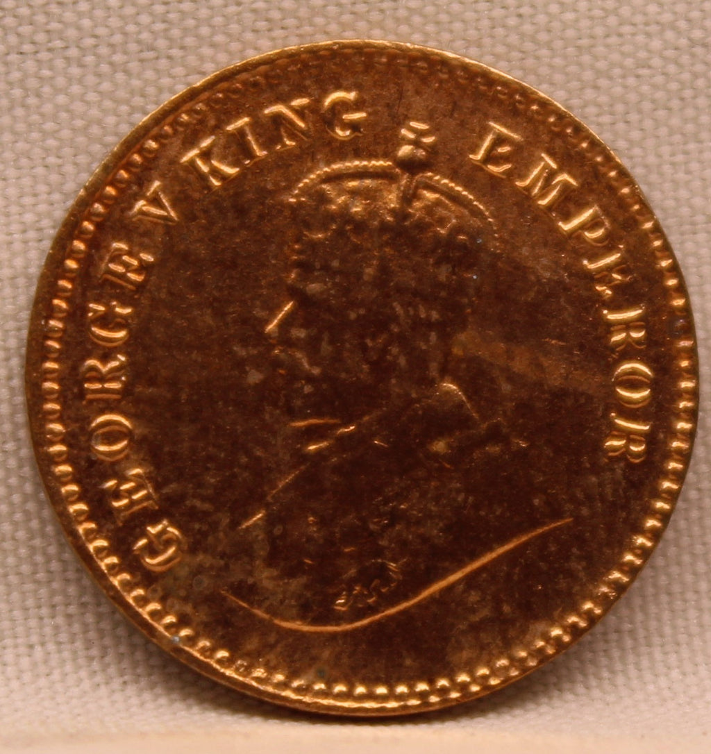 1\12 Anna 1913 George V coins