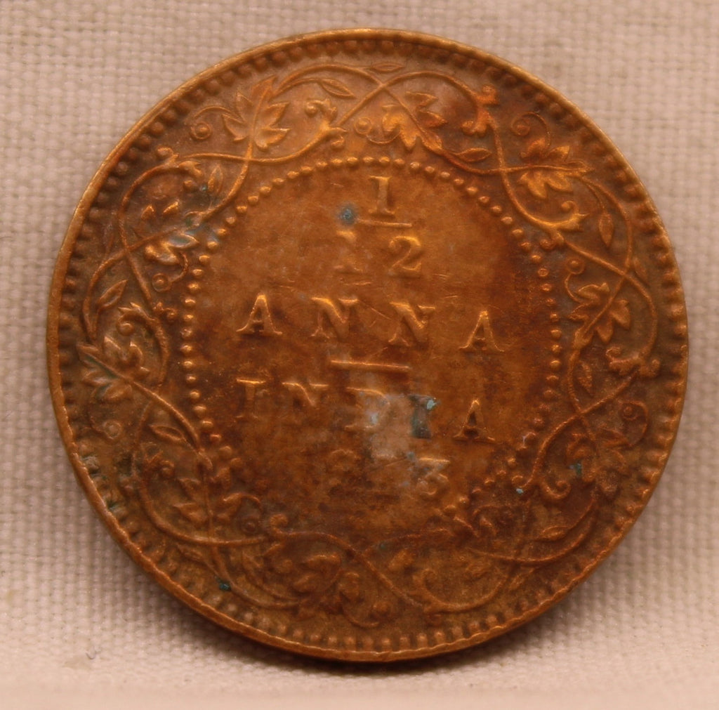 1\12 Anna 1913 George V coins