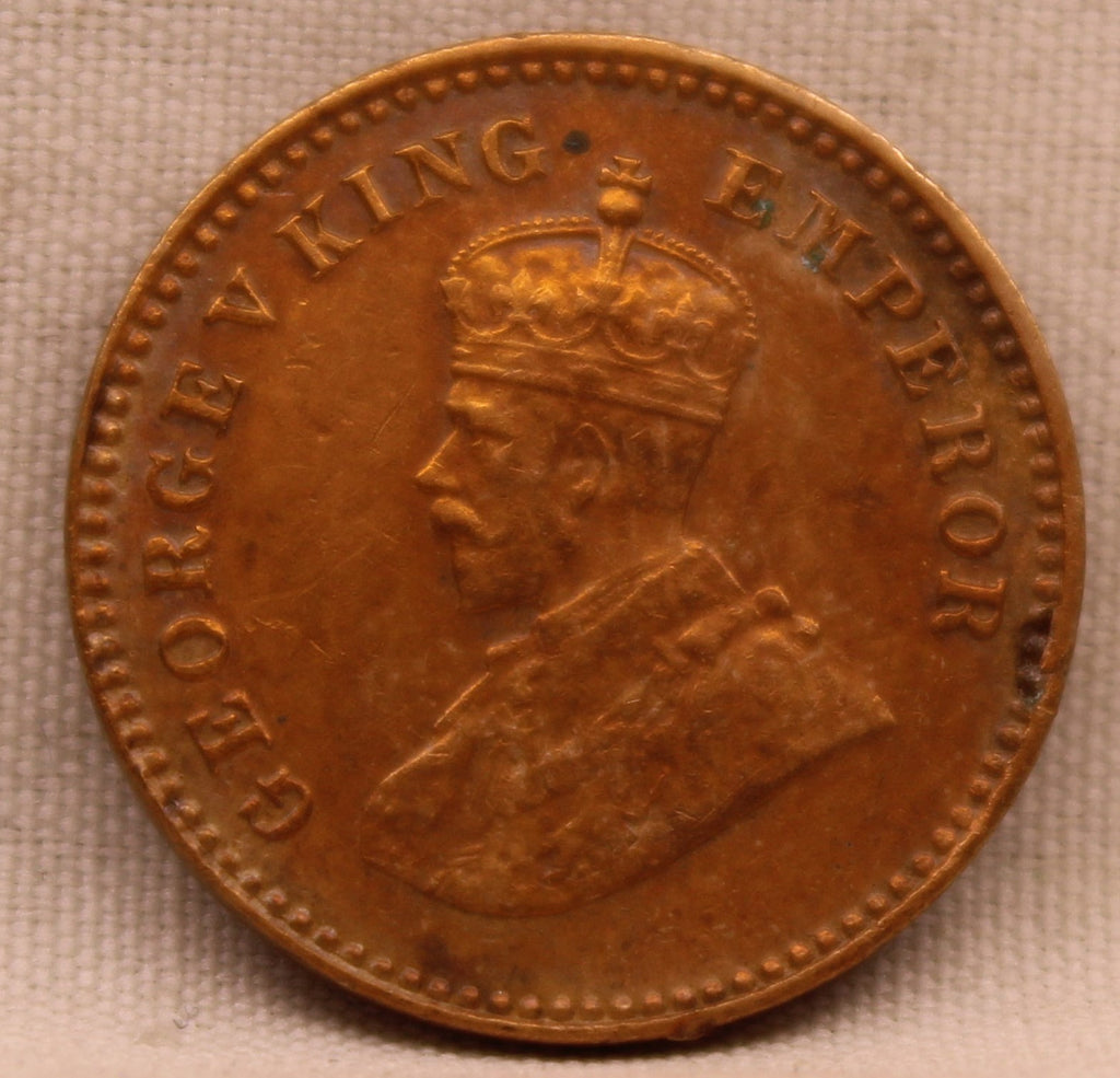 1\12 Anna 1913 George V coins