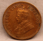 1\12 Anna 1913 George V coins