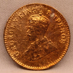1\12 Anna 1915 George V coins
