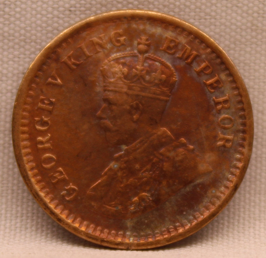 1\12 Anna 1916 George V coins