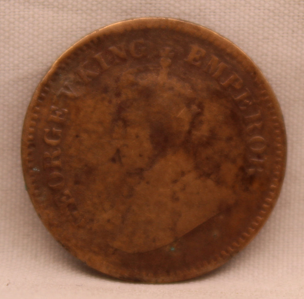 Half Pice 1916 George V coins