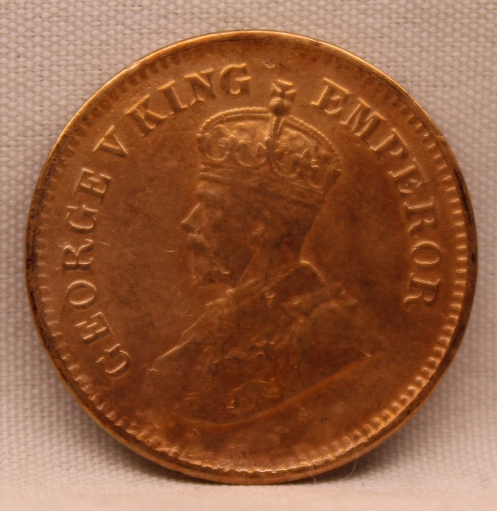 Half Pice 1918 George V Coins