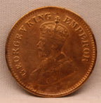 Half Pice 1918 George V Coins