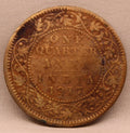 Quarter Anna 1917 George V Coins