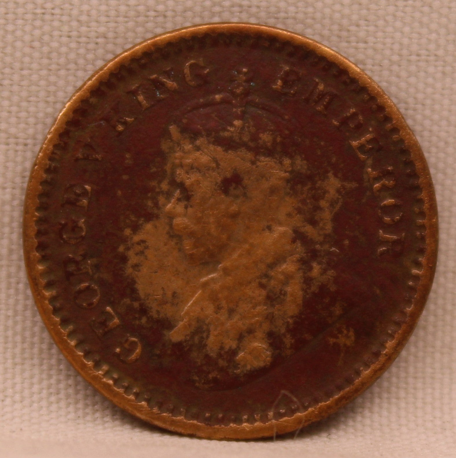 1\12 Anna 1917 George V Coins