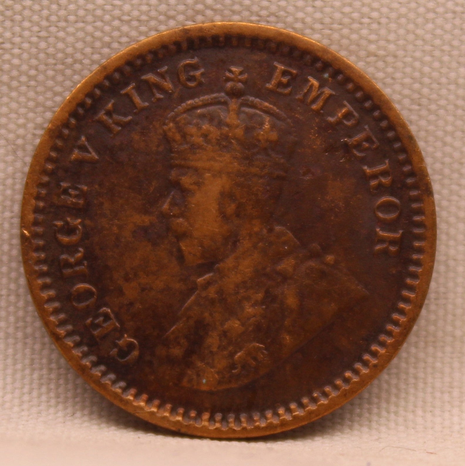 1\12 Anna 1917 George V Coins