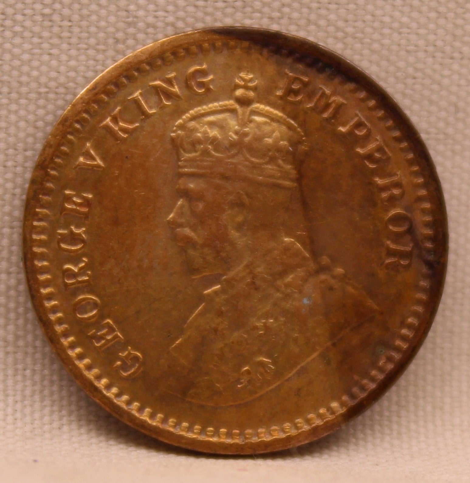 1\12 Anna 1917 George V Coins