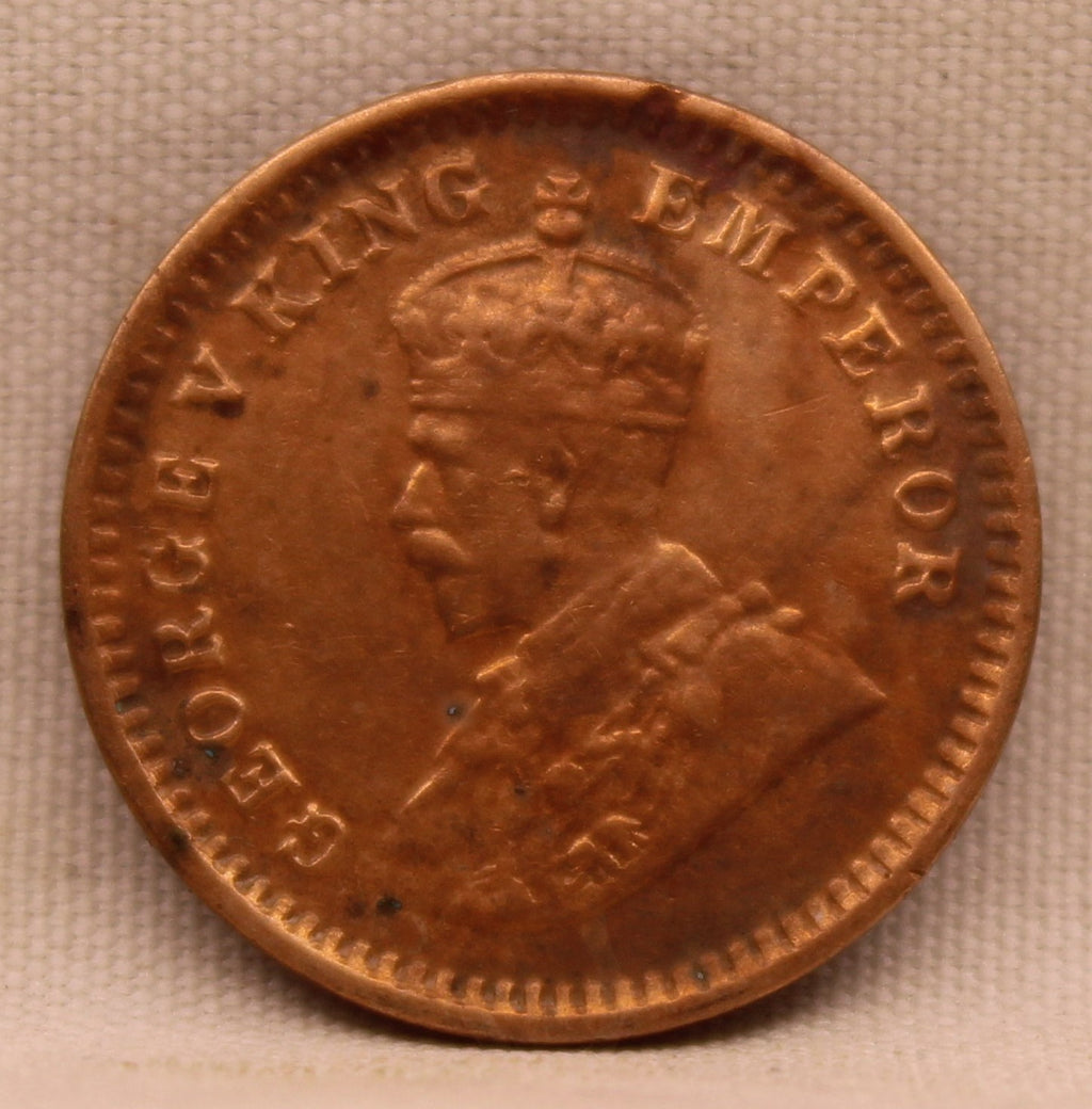 1\12 Anna 1918 George V Coins
