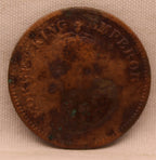 Half Pice 1918 George V Coins